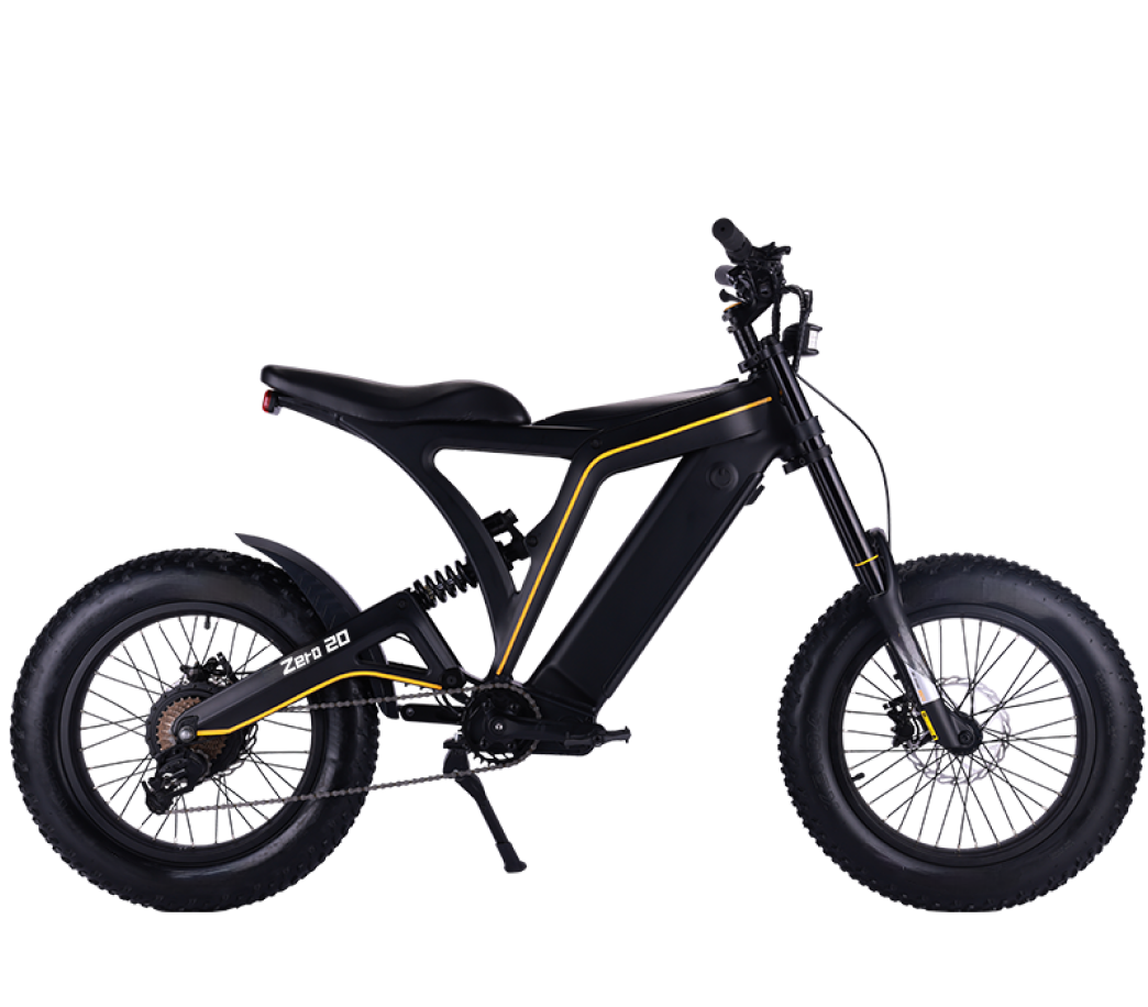 Компактный электропитбайк и правильная посадка